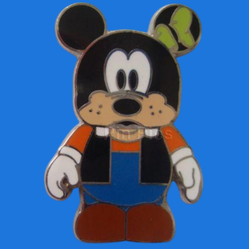 Disney Parks Mystery Vinylmation Goofy Enamel Trading Pin 2010 Series
